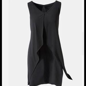 NWT Chico’s Vera Layer Dress in black size Medium